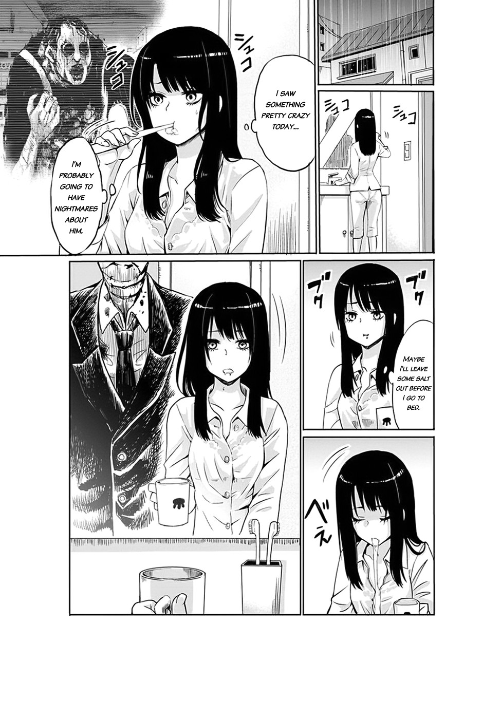 The Girl Who Can See Them chapter 1 page 6