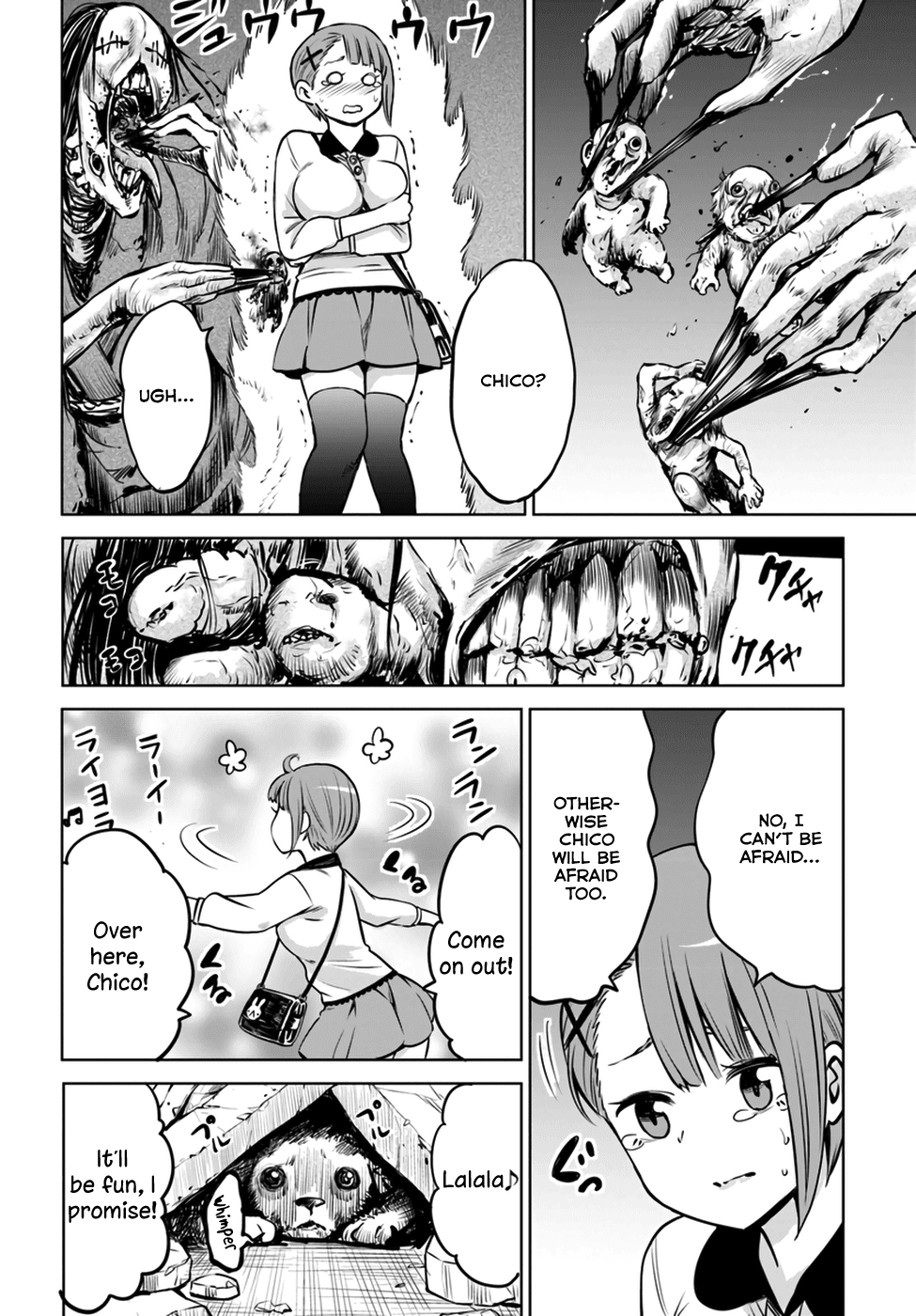 The Girl Who Can See Them chapter 10 page 11