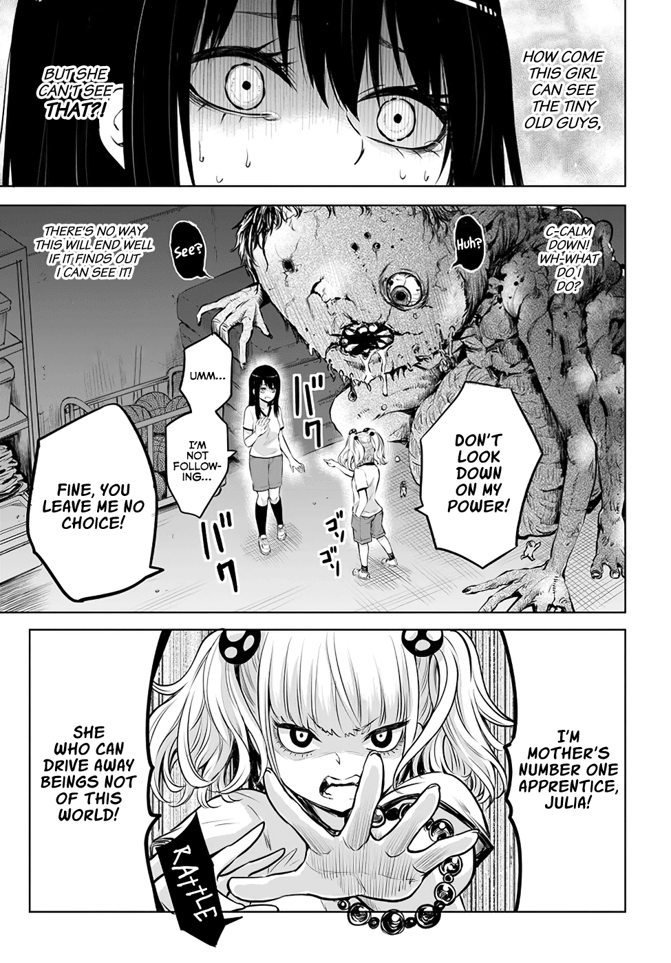 The Girl Who Can See Them chapter 12 page 13