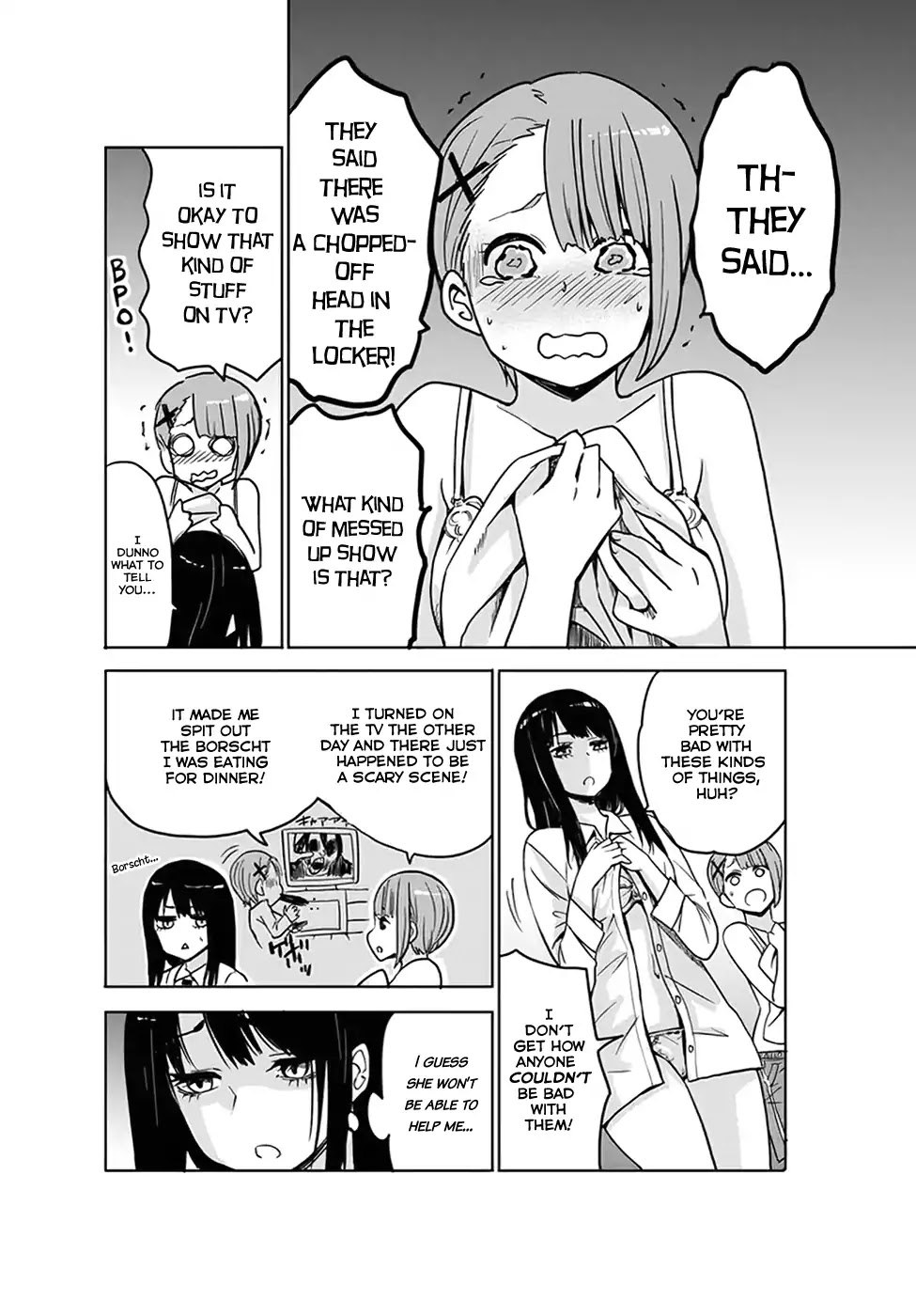 The Girl Who Can See Them chapter 2 page 8