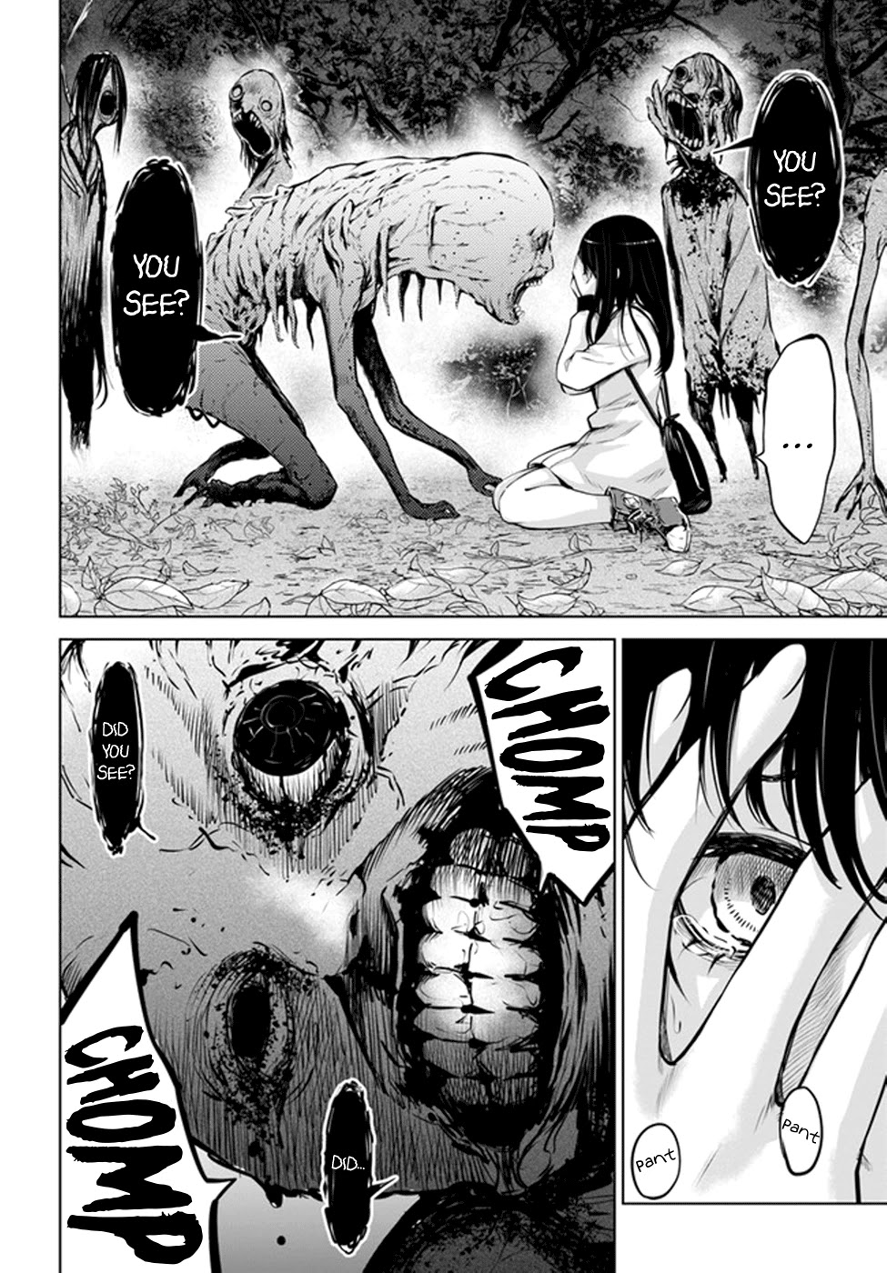 The Girl Who Can See Them chapter 27 page 8