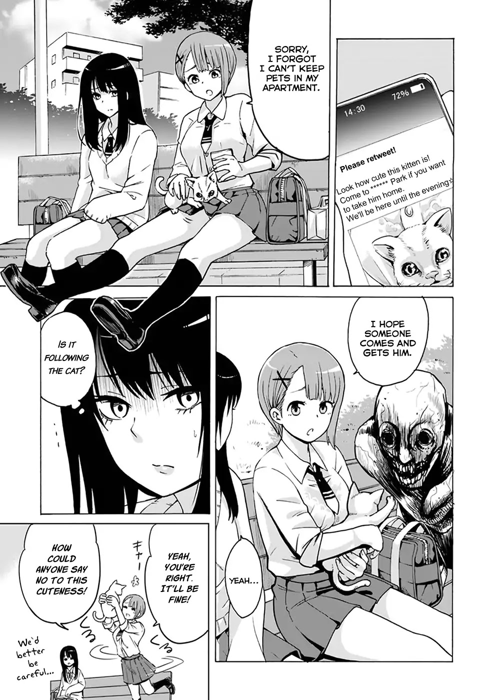 The Girl Who Can See Them chapter 4 page 11