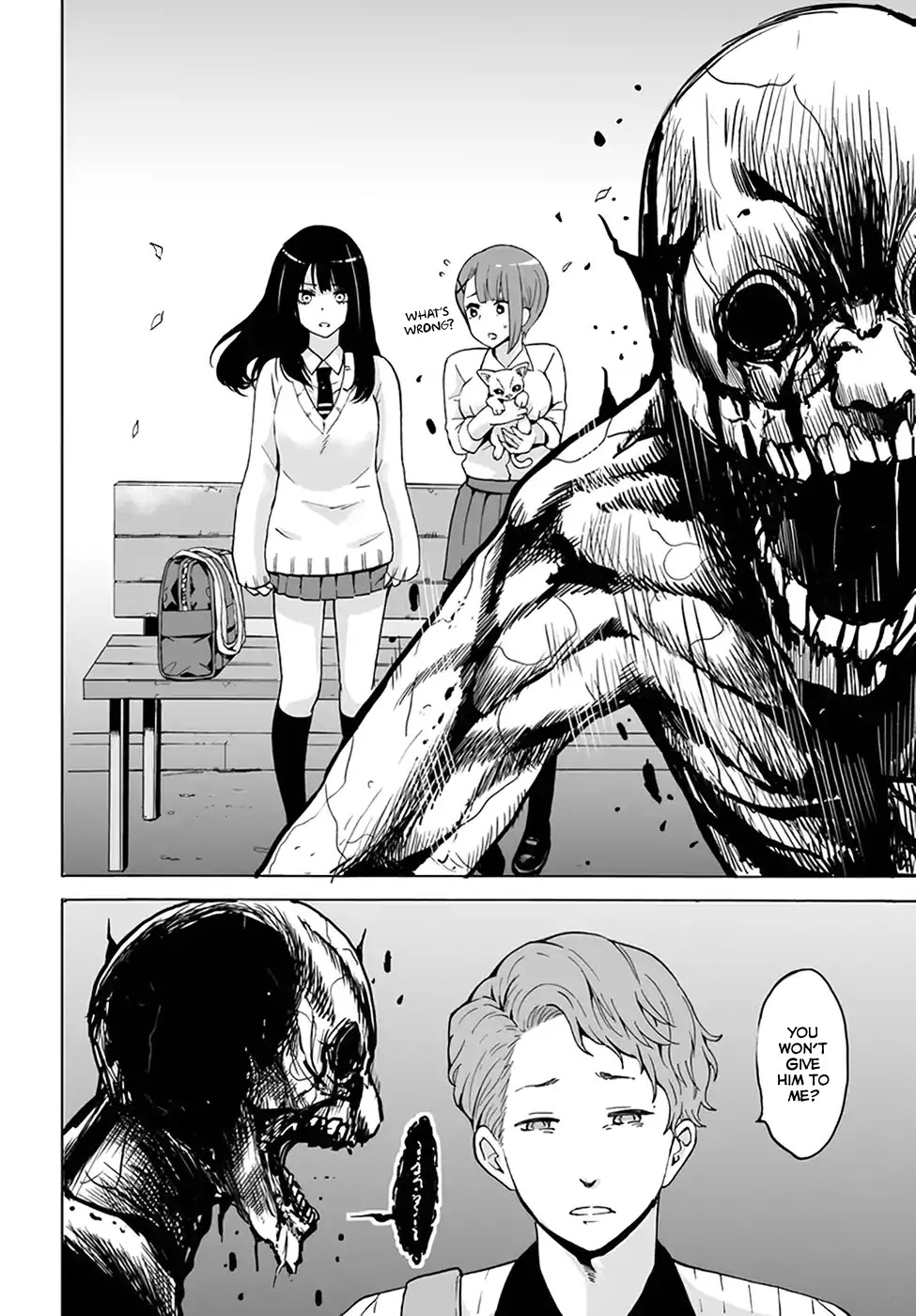 The Girl Who Can See Them chapter 4 page 14