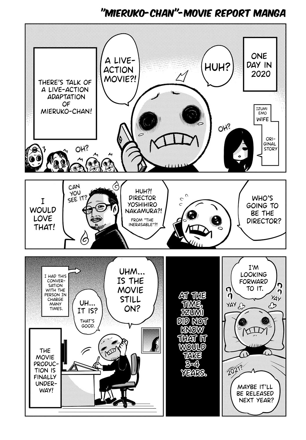 The Girl Who Can See Them chapter 65.6 page 1