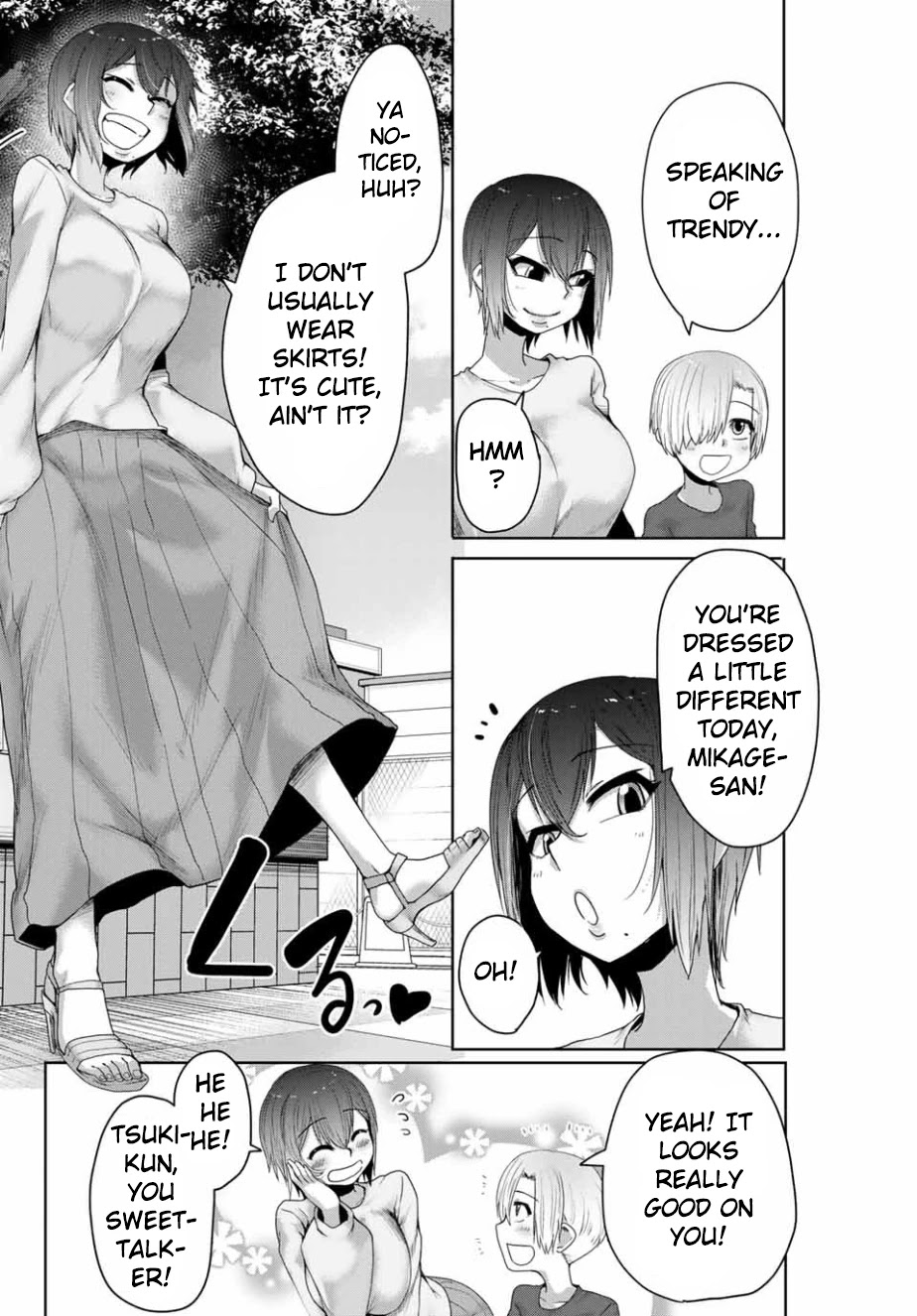 The Girl with a Kansai Accent and the Pure Boy chapter 13 page 2