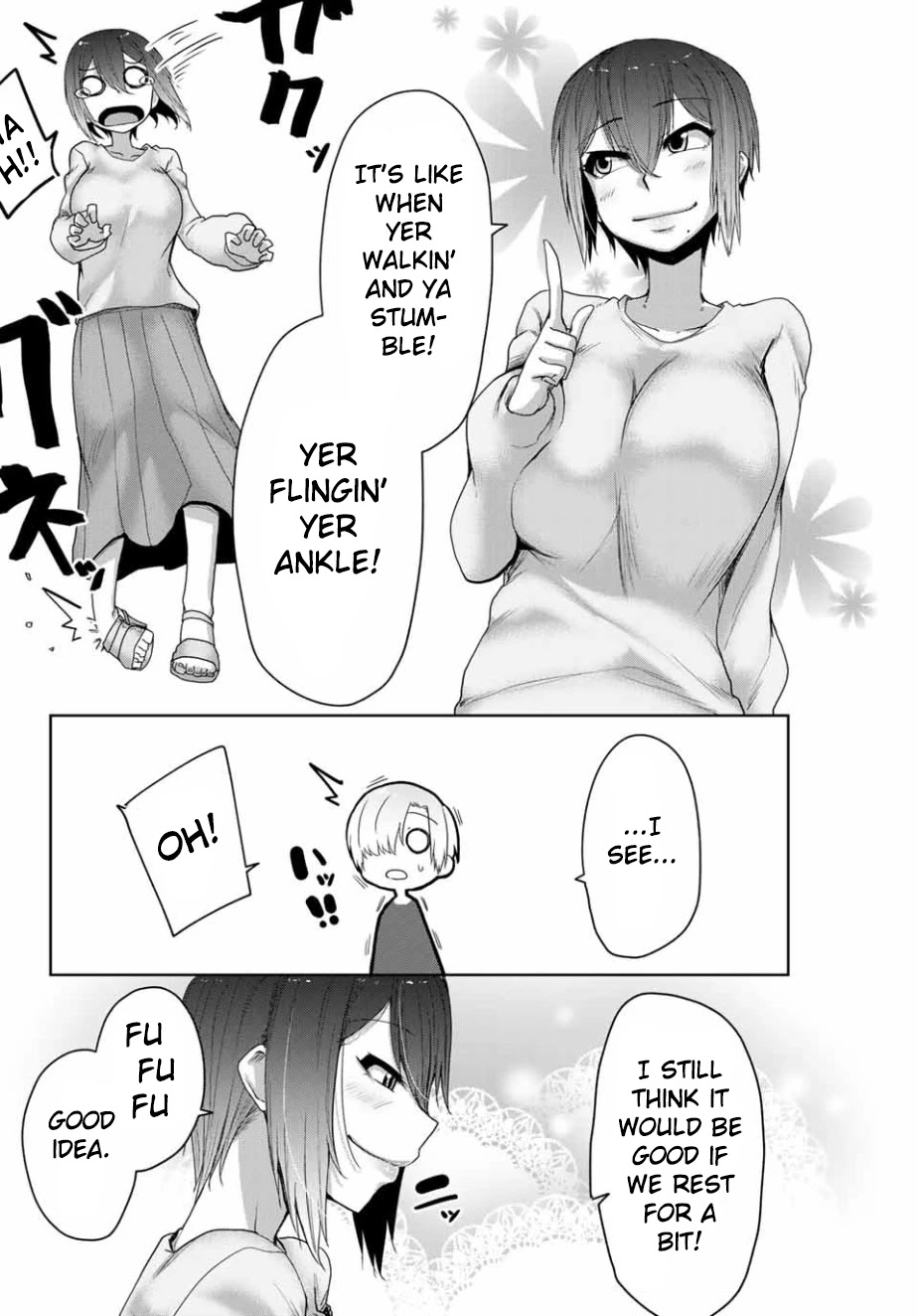 The Girl with a Kansai Accent and the Pure Boy chapter 13 page 8