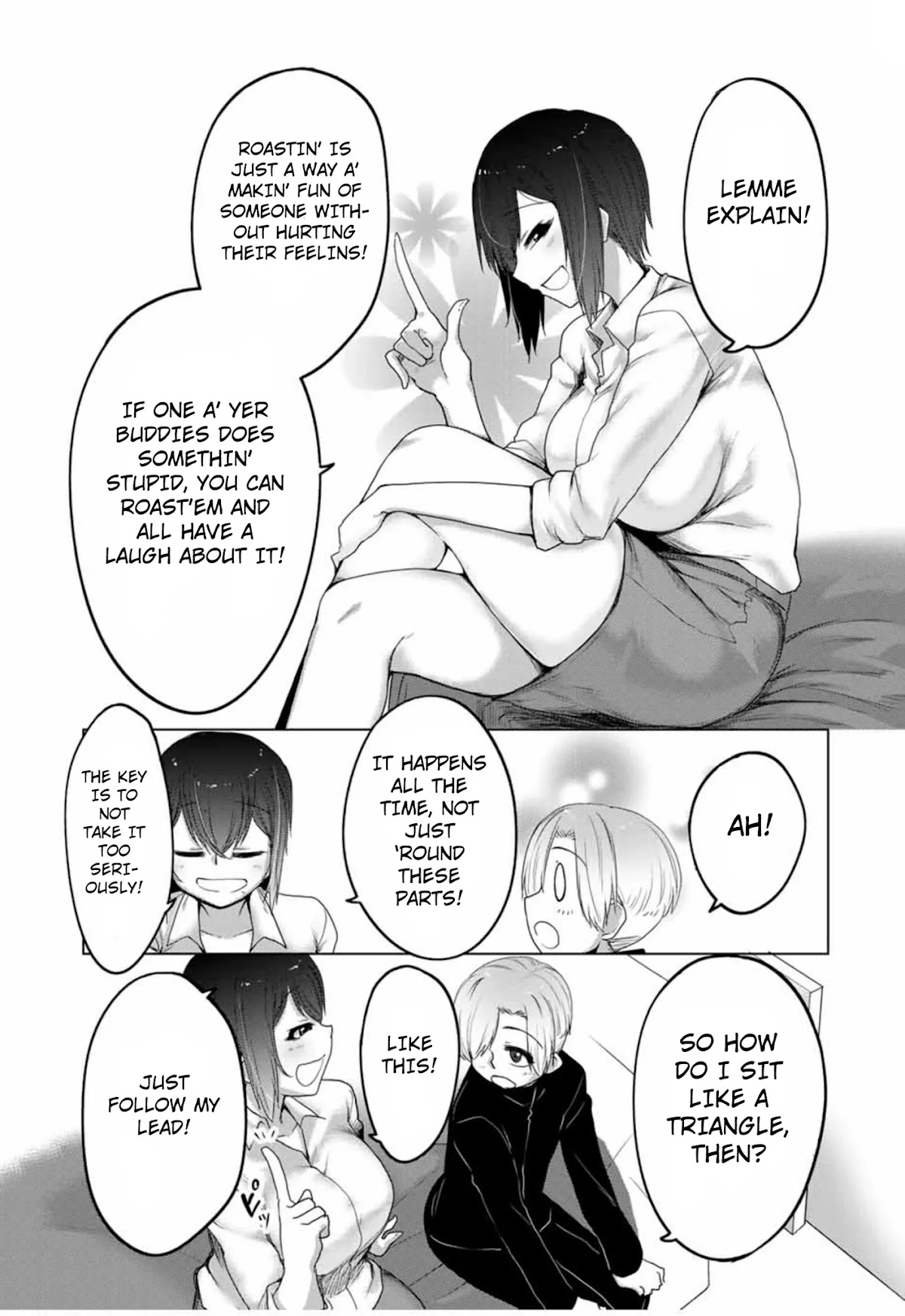 The Girl with a Kansai Accent and the Pure Boy chapter 18 page 5