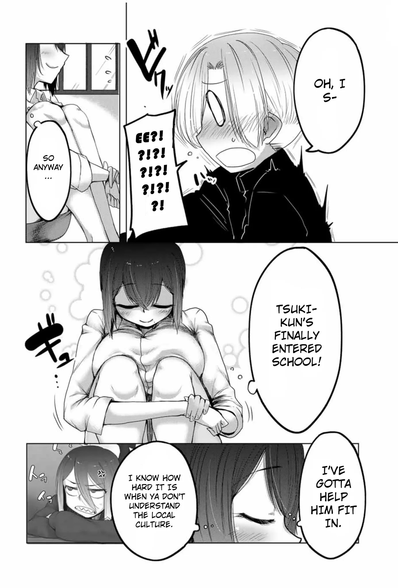 The Girl with a Kansai Accent and the Pure Boy chapter 18 page 8