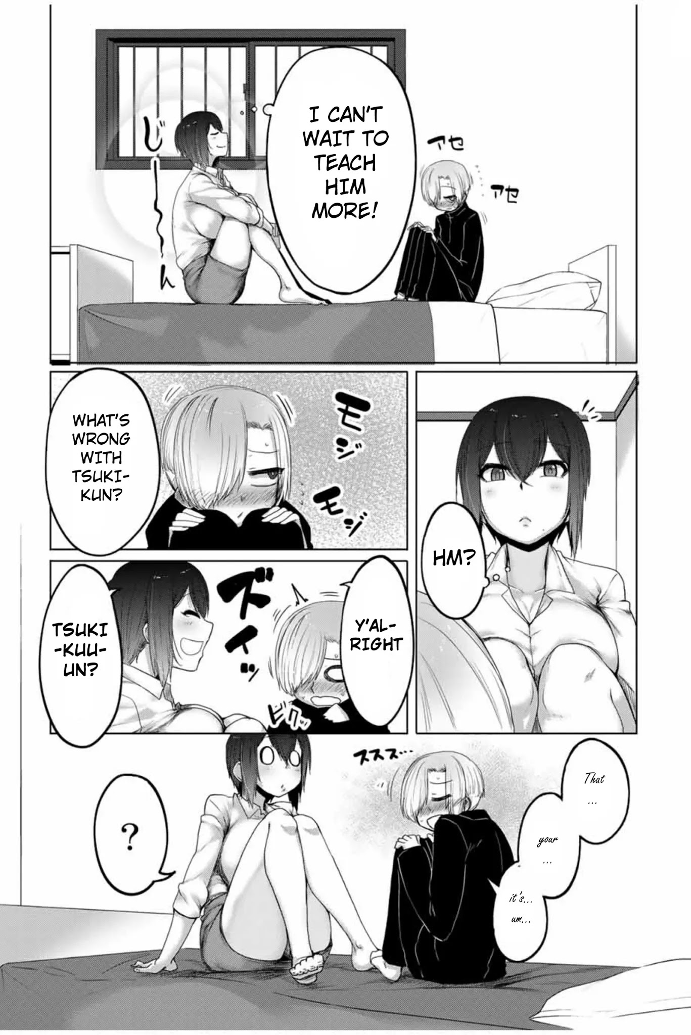 The Girl with a Kansai Accent and the Pure Boy chapter 18 page 9