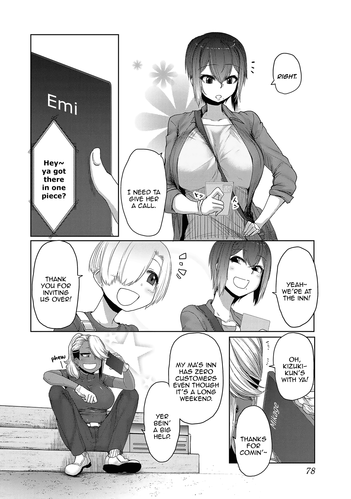 The Girl with a Kansai Accent and the Pure Boy chapter 19 page 2