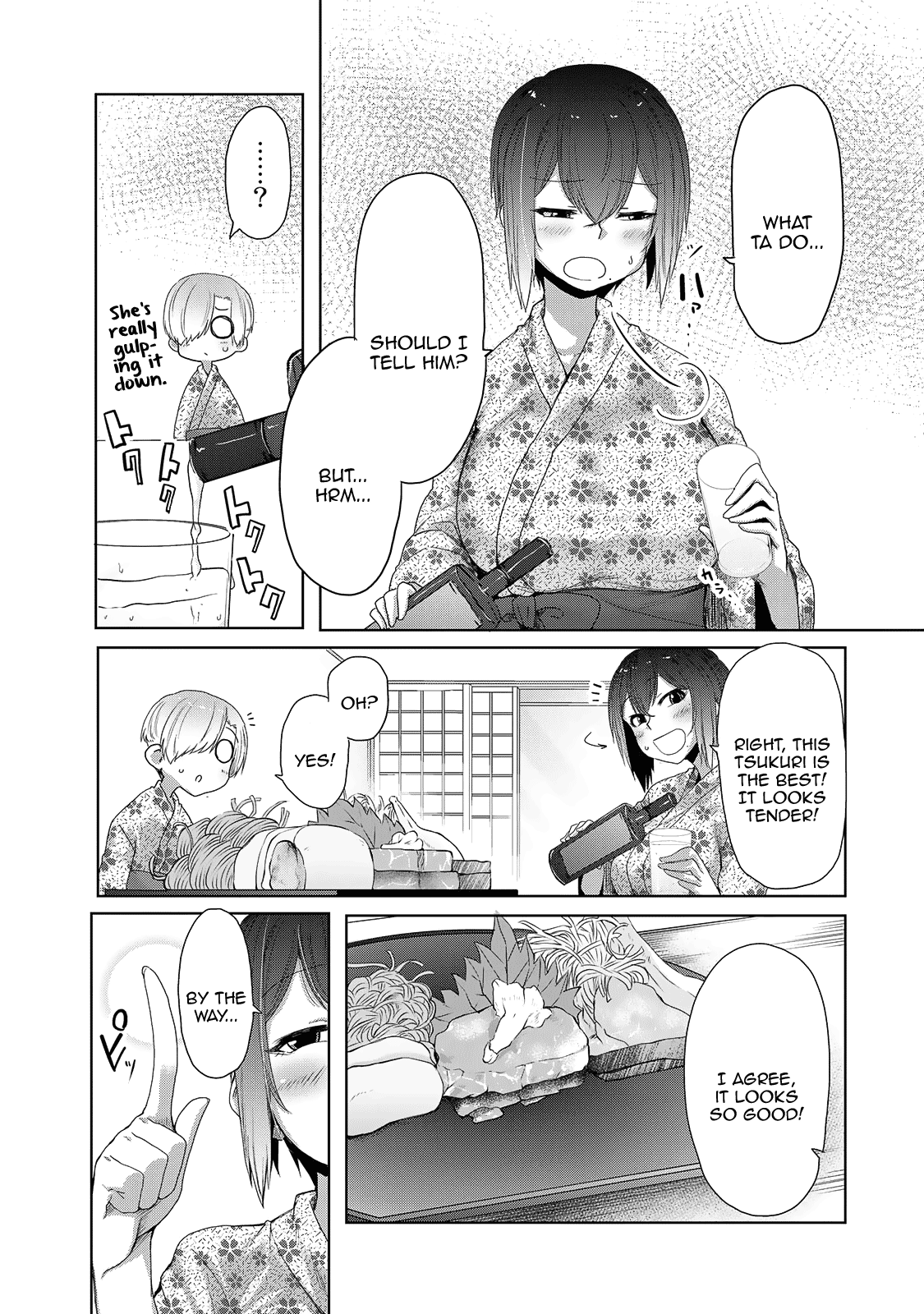 The Girl with a Kansai Accent and the Pure Boy chapter 19 page 7