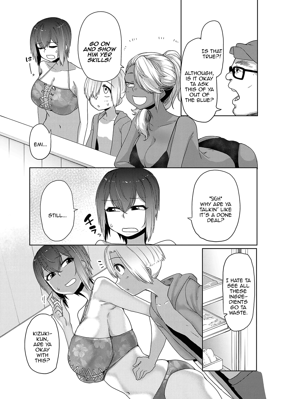 The Girl with a Kansai Accent and the Pure Boy chapter 22 page 5