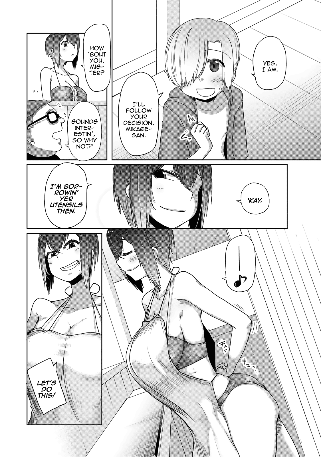 The Girl with a Kansai Accent and the Pure Boy chapter 22 page 6