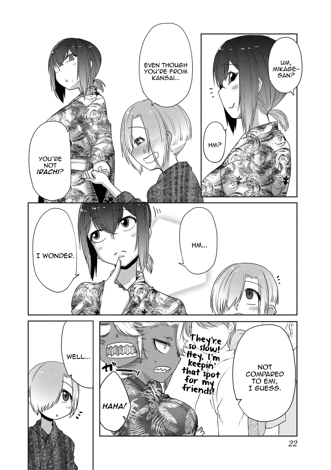 The Girl with a Kansai Accent and the Pure Boy chapter 26 page 8