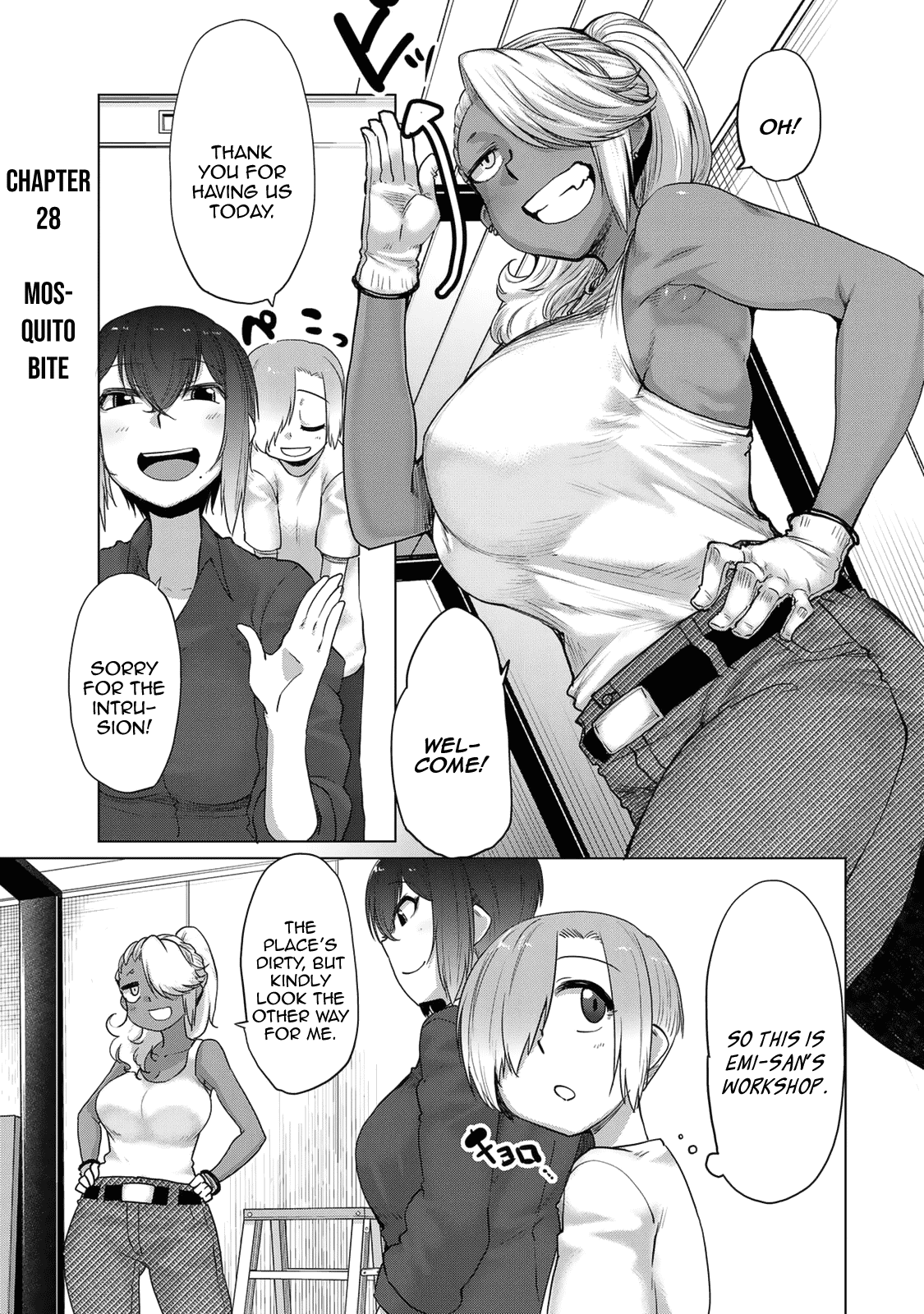 The Girl with a Kansai Accent and the Pure Boy chapter 28 page 1