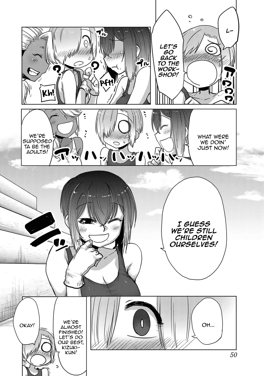 The Girl with a Kansai Accent and the Pure Boy chapter 28 page 10