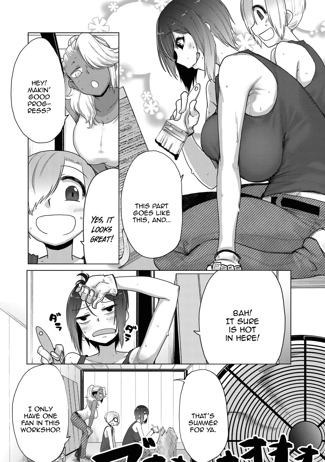 The Girl with a Kansai Accent and the Pure Boy chapter 28 page 4
