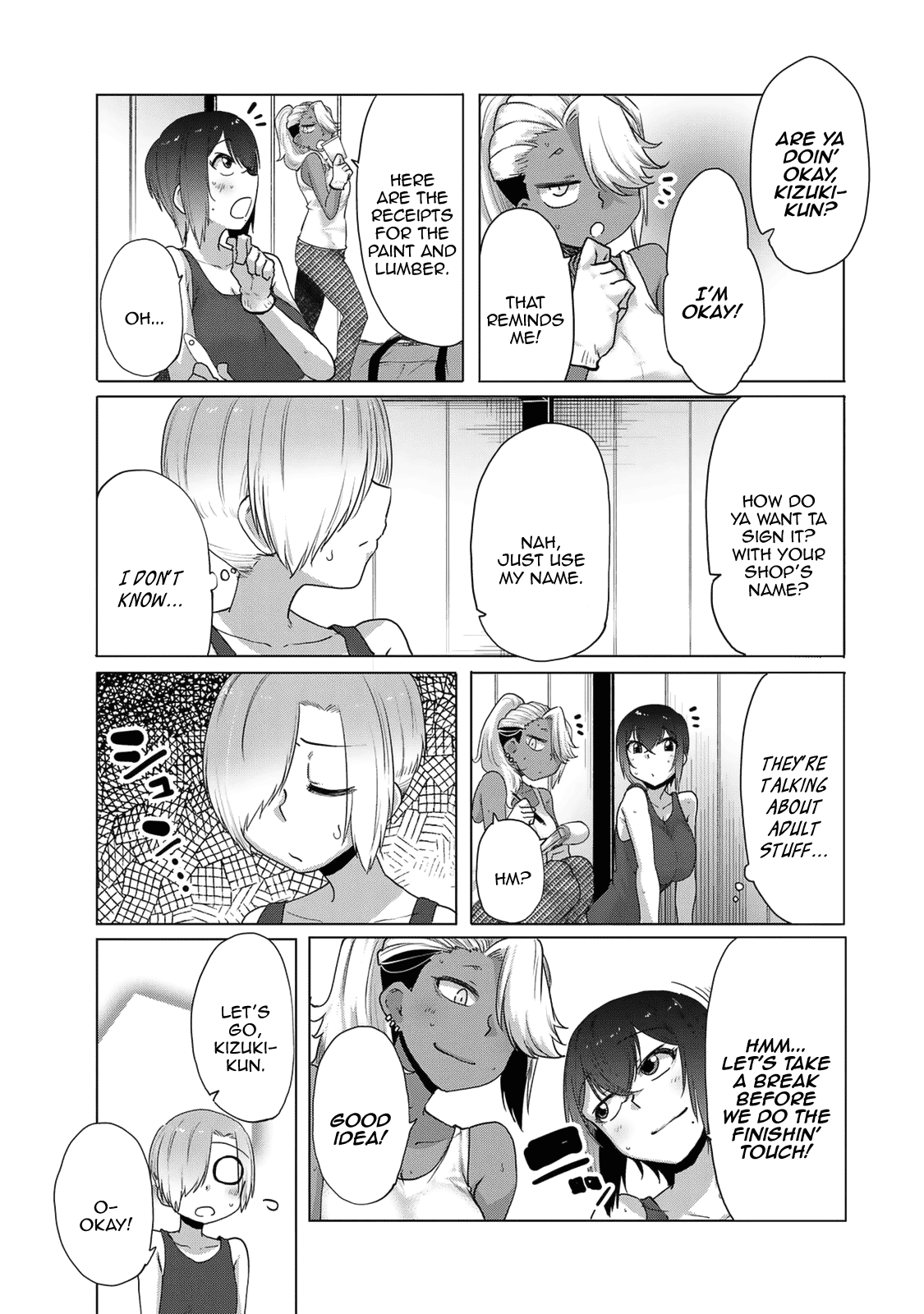 The Girl with a Kansai Accent and the Pure Boy chapter 28 page 5