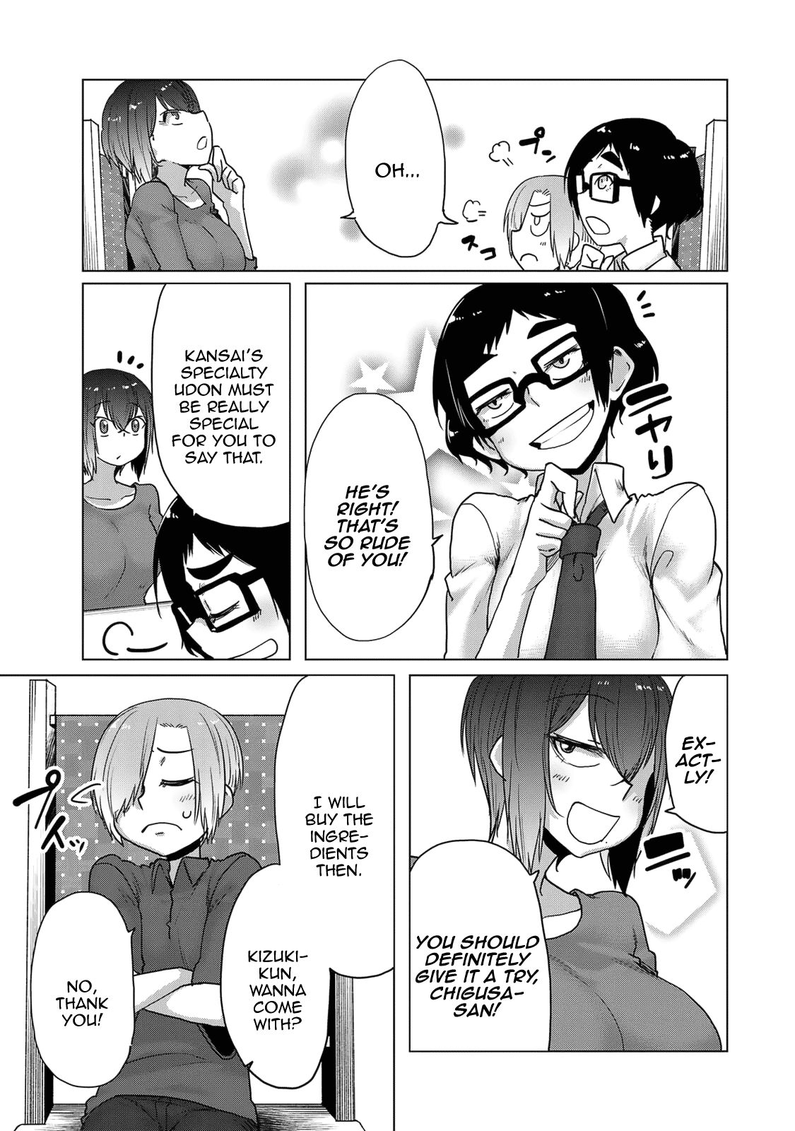 The Girl with a Kansai Accent and the Pure Boy chapter 29 page 7