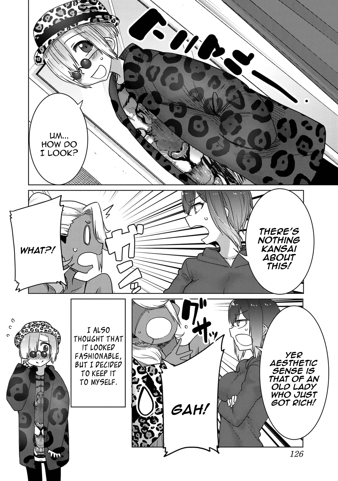 The Girl with a Kansai Accent and the Pure Boy chapter 34 page 12