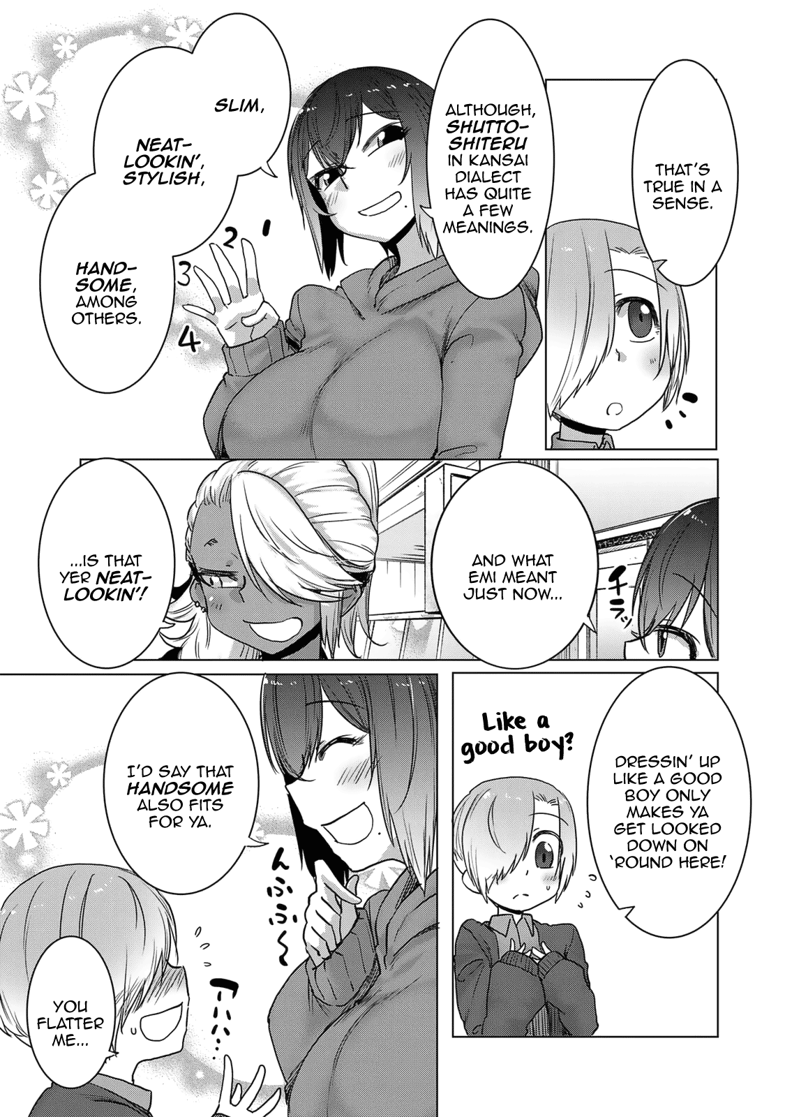 The Girl with a Kansai Accent and the Pure Boy chapter 34 page 5