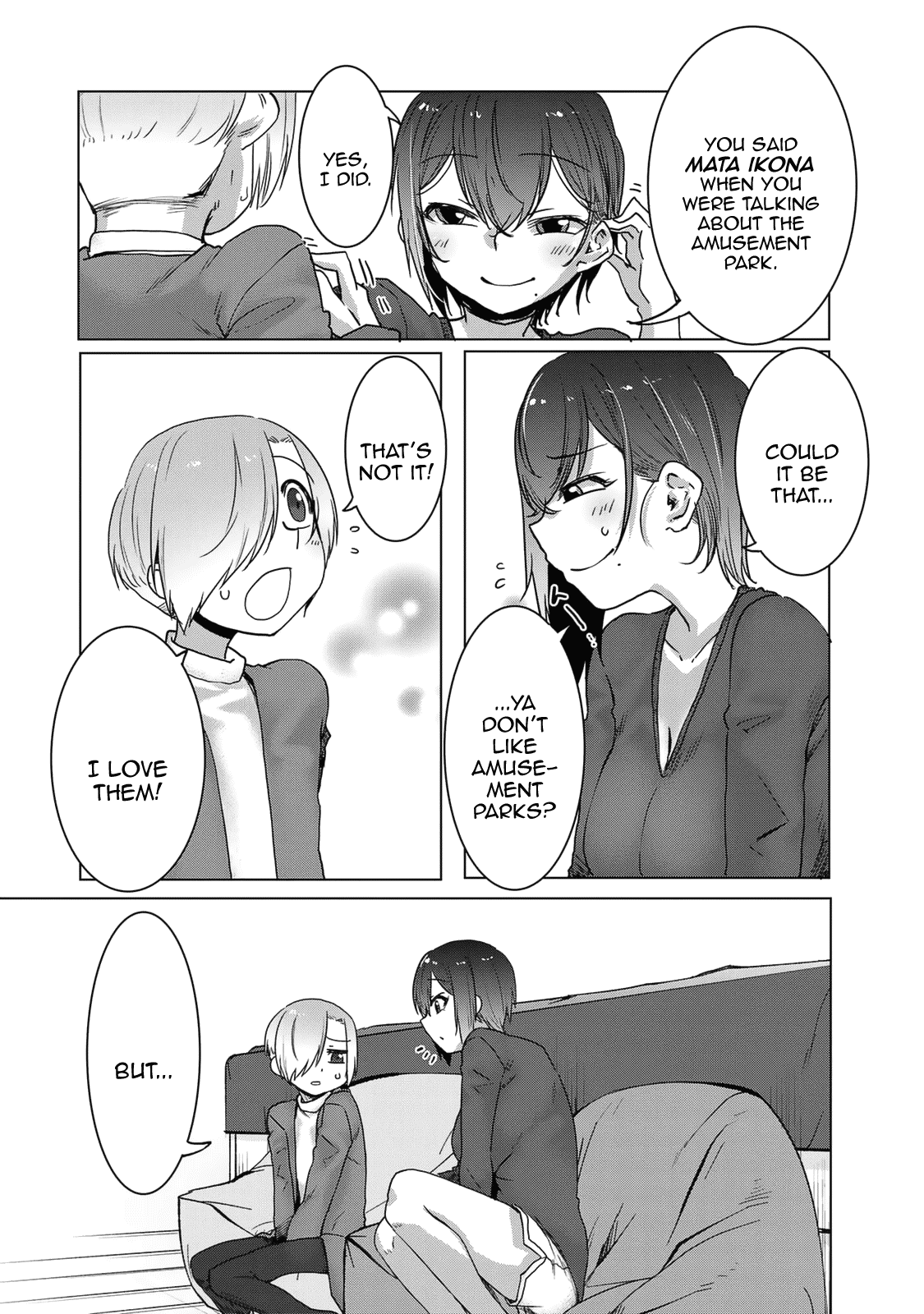 The Girl with a Kansai Accent and the Pure Boy chapter 35 page 6