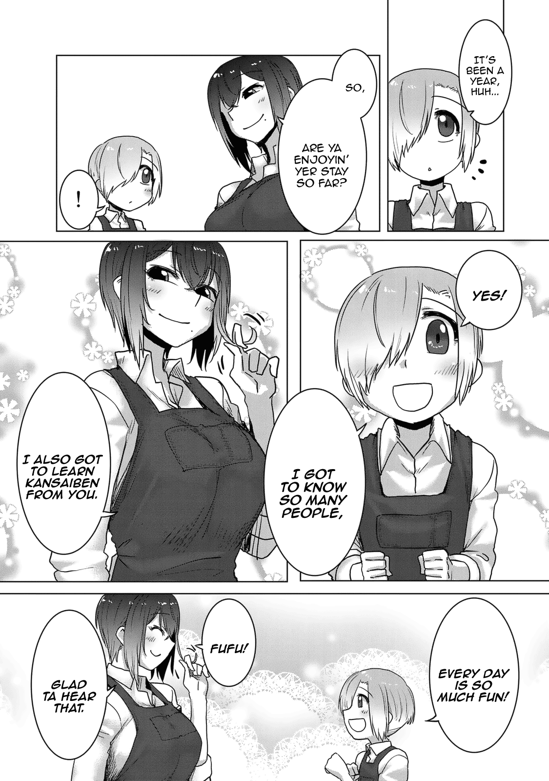 The Girl with a Kansai Accent and the Pure Boy chapter 36 page 13