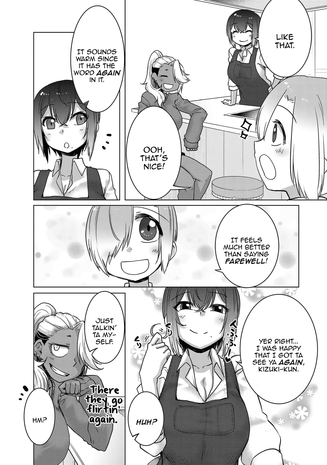 The Girl with a Kansai Accent and the Pure Boy chapter 36 page 7
