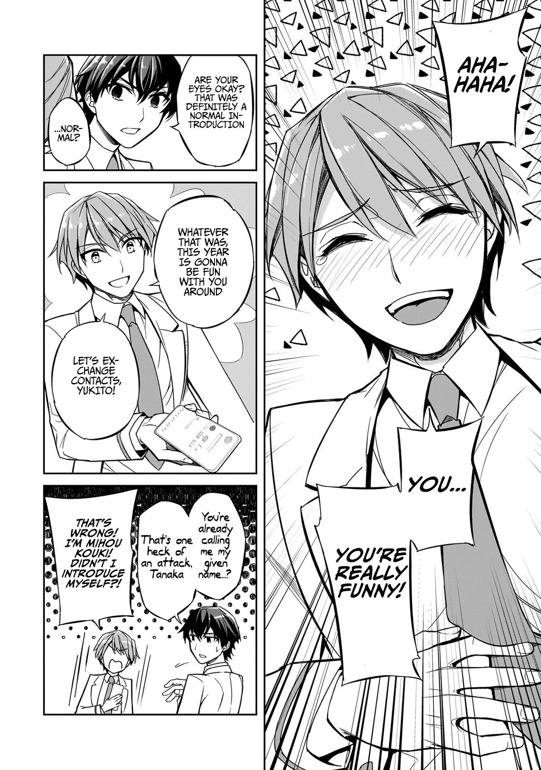 The Girls Who Traumatized Me Keep Glancing at Me, but Alas, It’s Too Late chapter 1 page 11