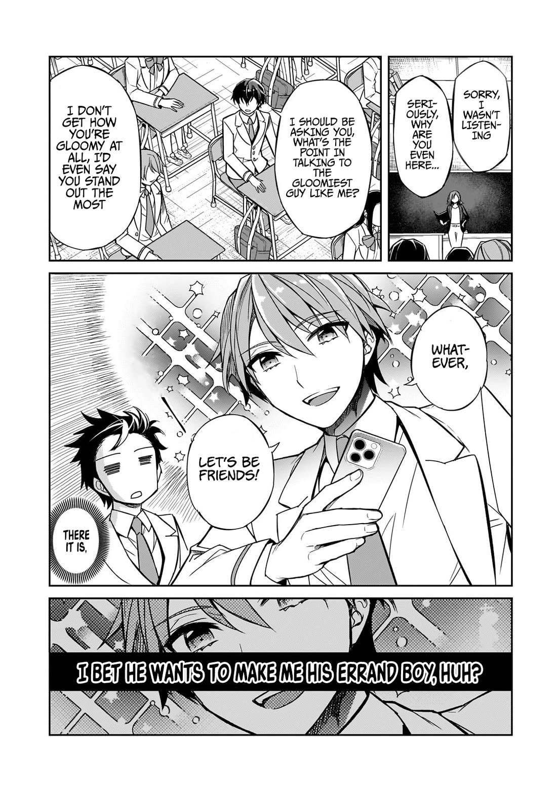 The Girls Who Traumatized Me Keep Glancing at Me, but Alas, It’s Too Late chapter 1 page 12