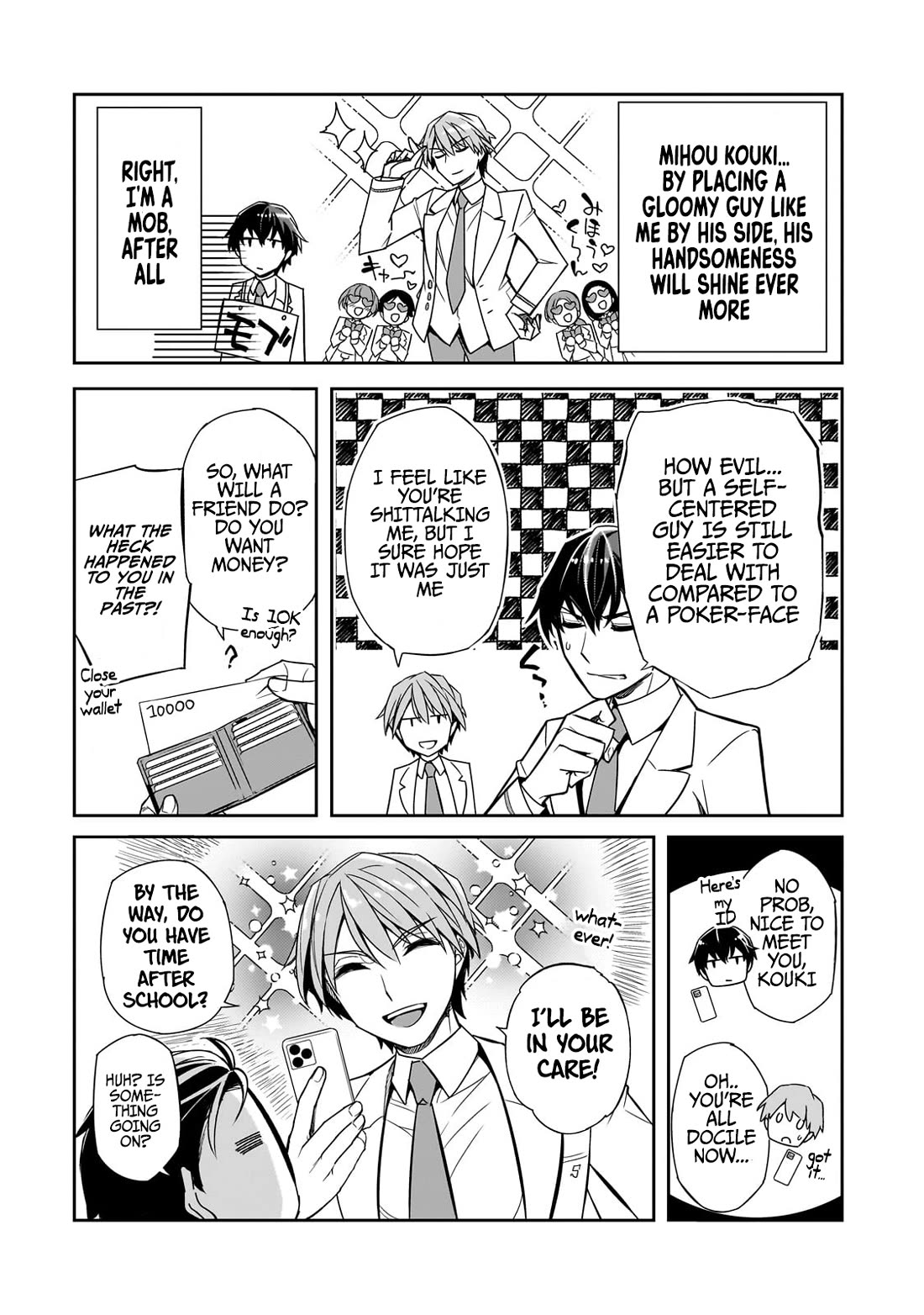 The Girls Who Traumatized Me Keep Glancing at Me, but Alas, It’s Too Late chapter 1 page 13