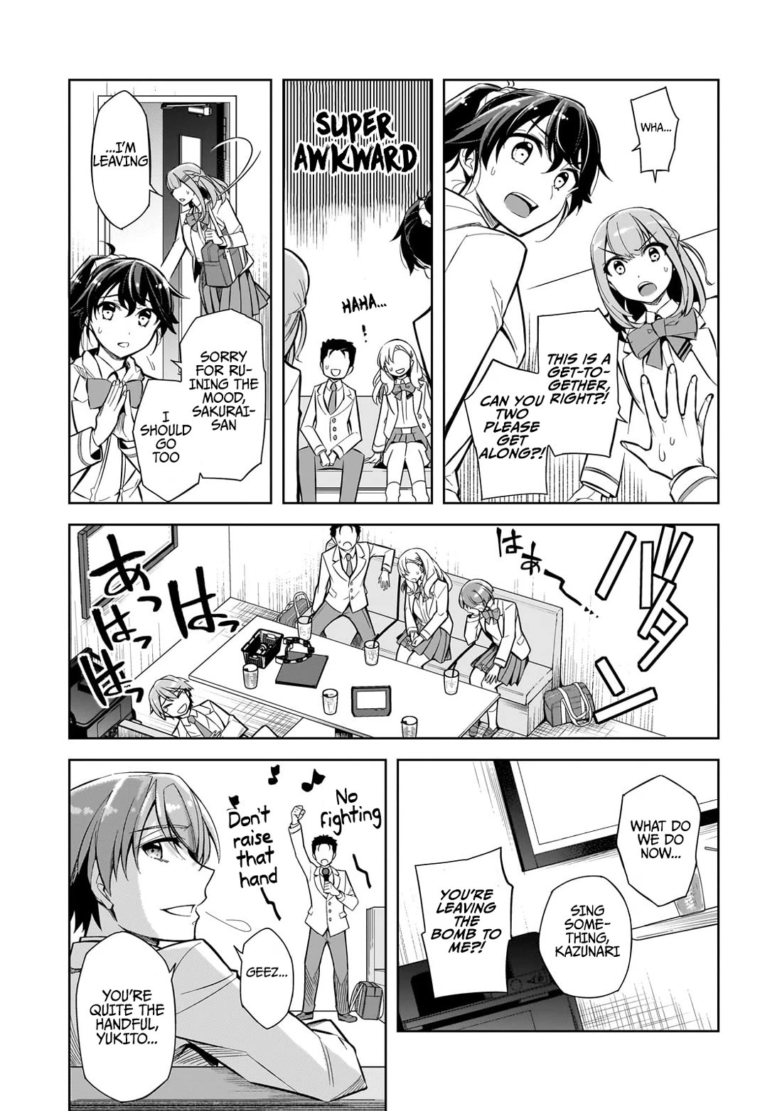 The Girls Who Traumatized Me Keep Glancing at Me, but Alas, It’s Too Late chapter 1 page 28