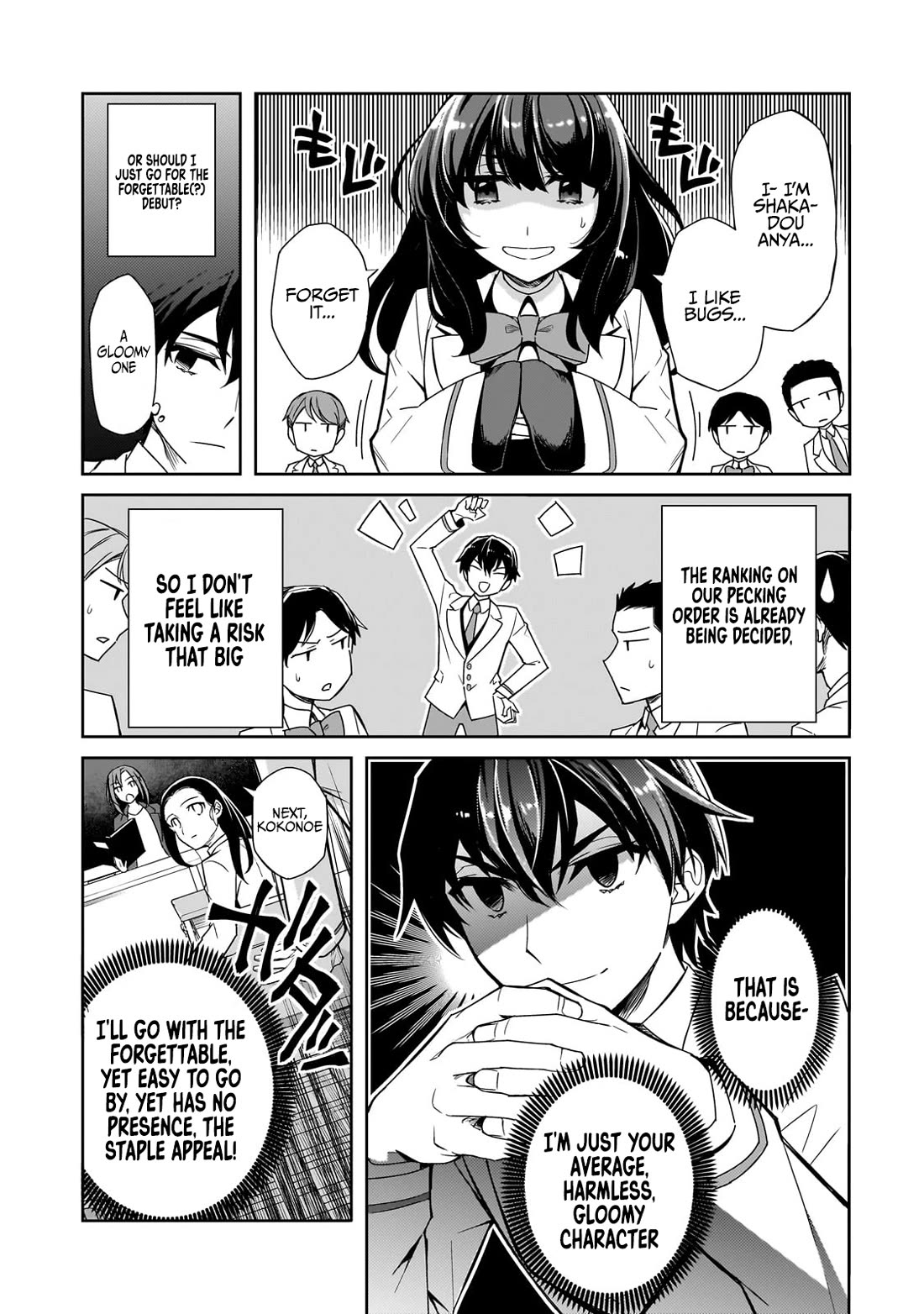 The Girls Who Traumatized Me Keep Glancing at Me, but Alas, It’s Too Late chapter 1 page 6