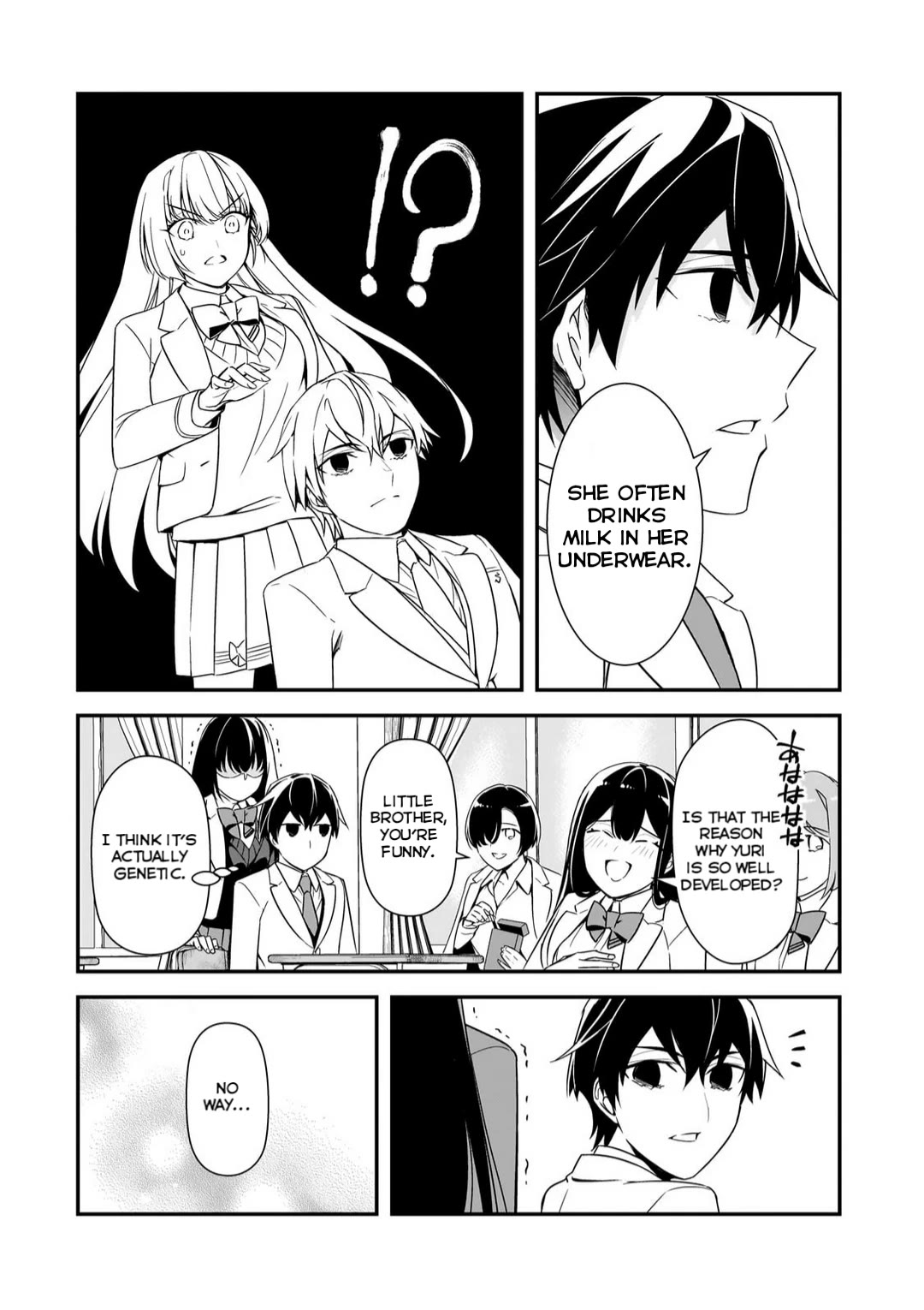 The Girls Who Traumatized Me Keep Glancing at Me, but Alas, It’s Too Late chapter 12 page 24