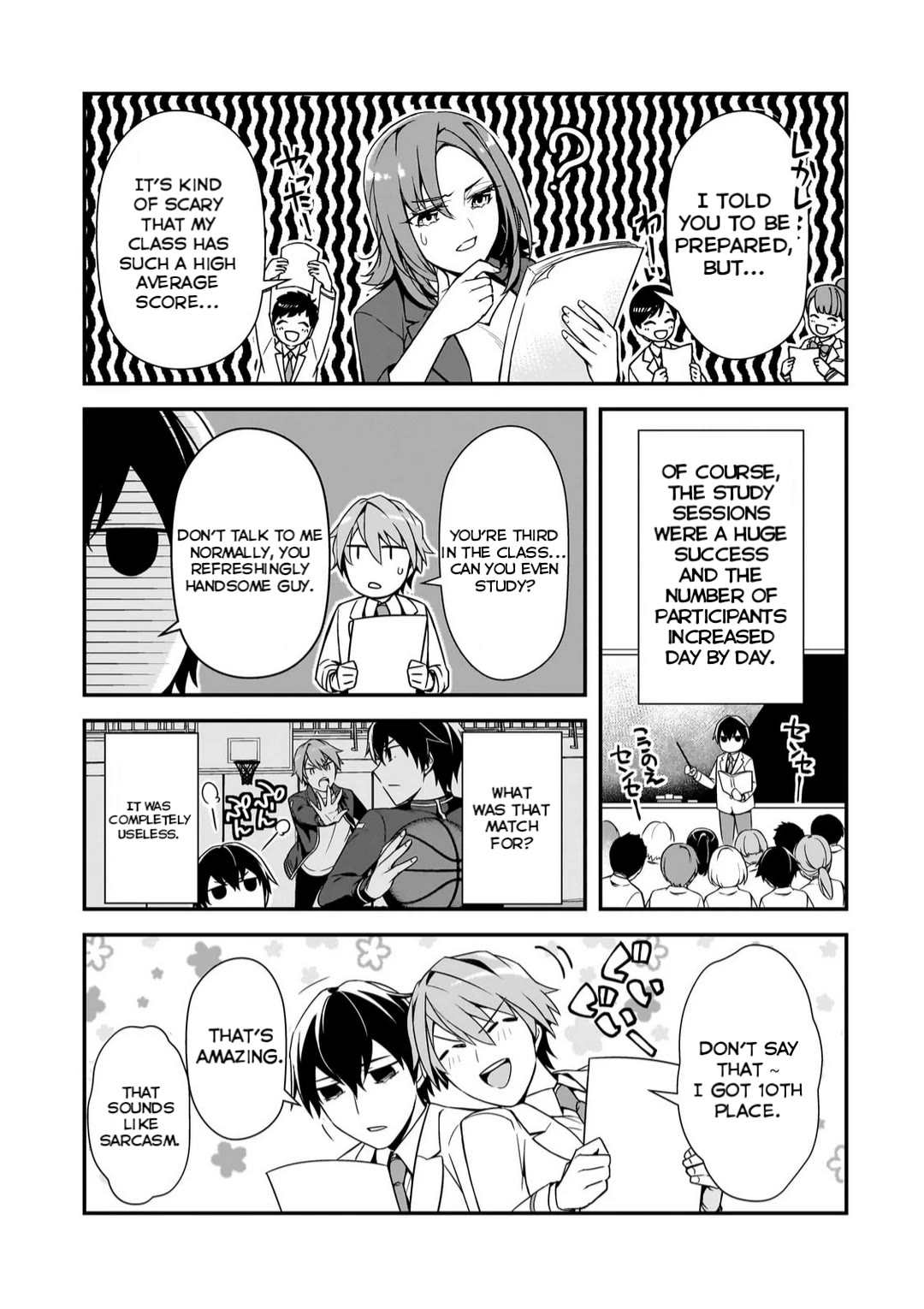 The Girls Who Traumatized Me Keep Glancing at Me, but Alas, It’s Too Late chapter 12 page 3