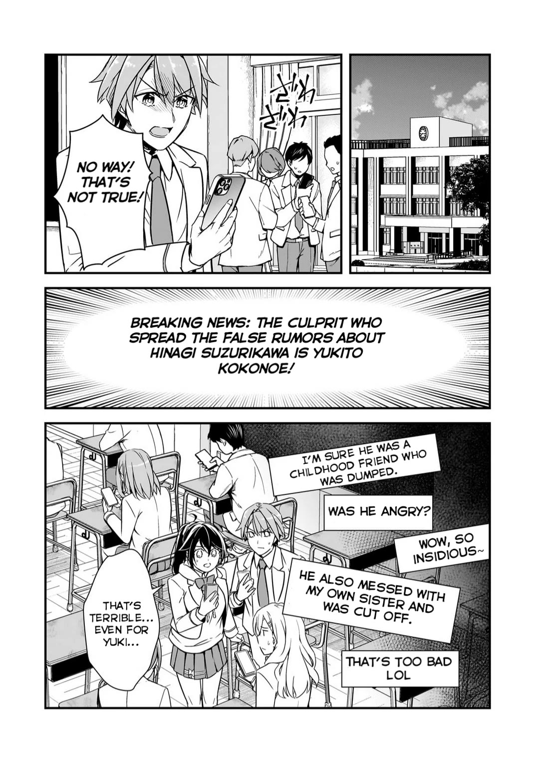 The Girls Who Traumatized Me Keep Glancing at Me, but Alas, It’s Too Late chapter 13 page 26