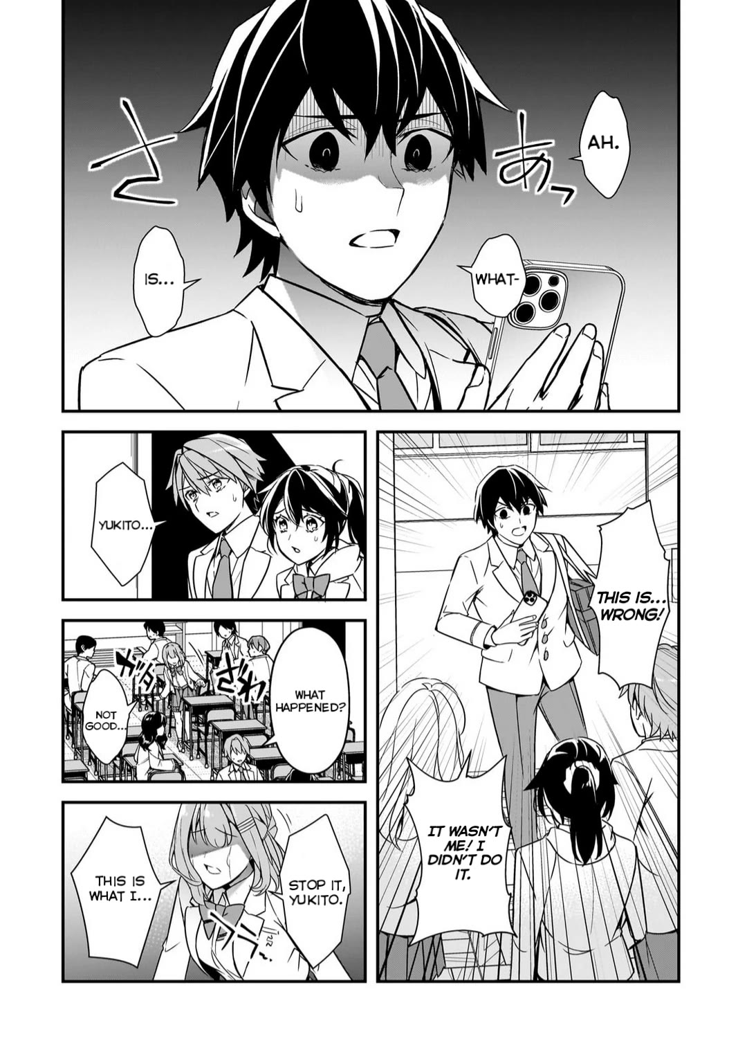 The Girls Who Traumatized Me Keep Glancing at Me, but Alas, It’s Too Late chapter 13 page 28