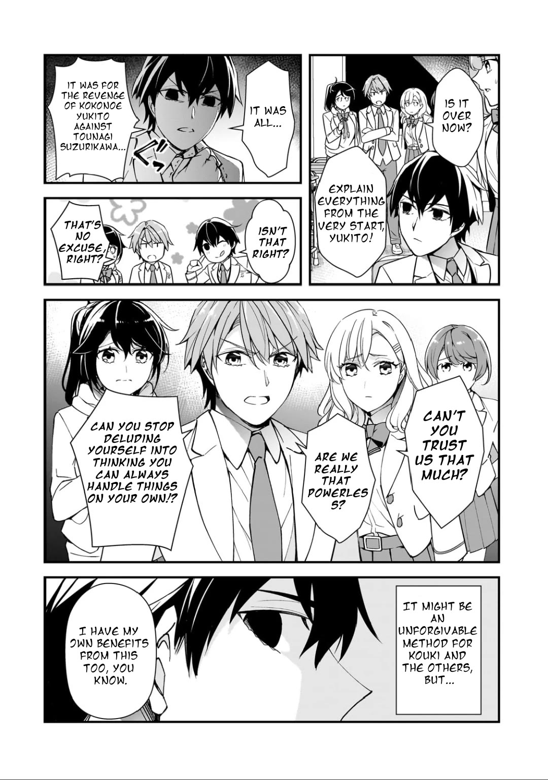 The Girls Who Traumatized Me Keep Glancing at Me, but Alas, It’s Too Late chapter 14 page 10