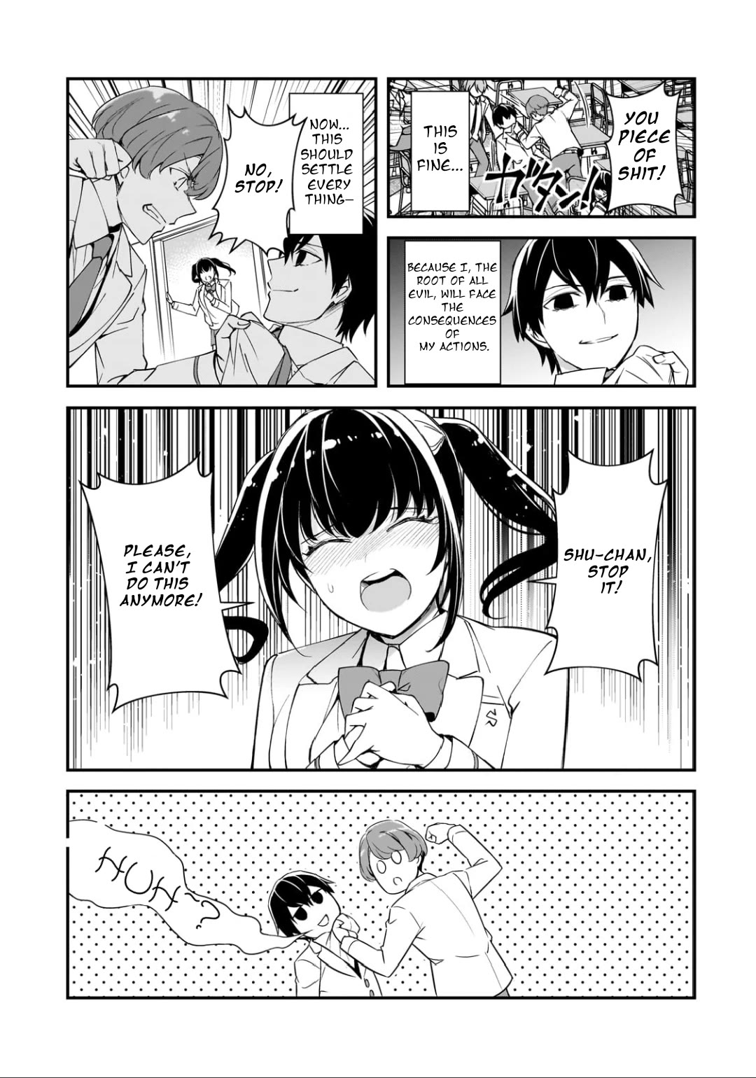 The Girls Who Traumatized Me Keep Glancing at Me, but Alas, It’s Too Late chapter 14 page 7