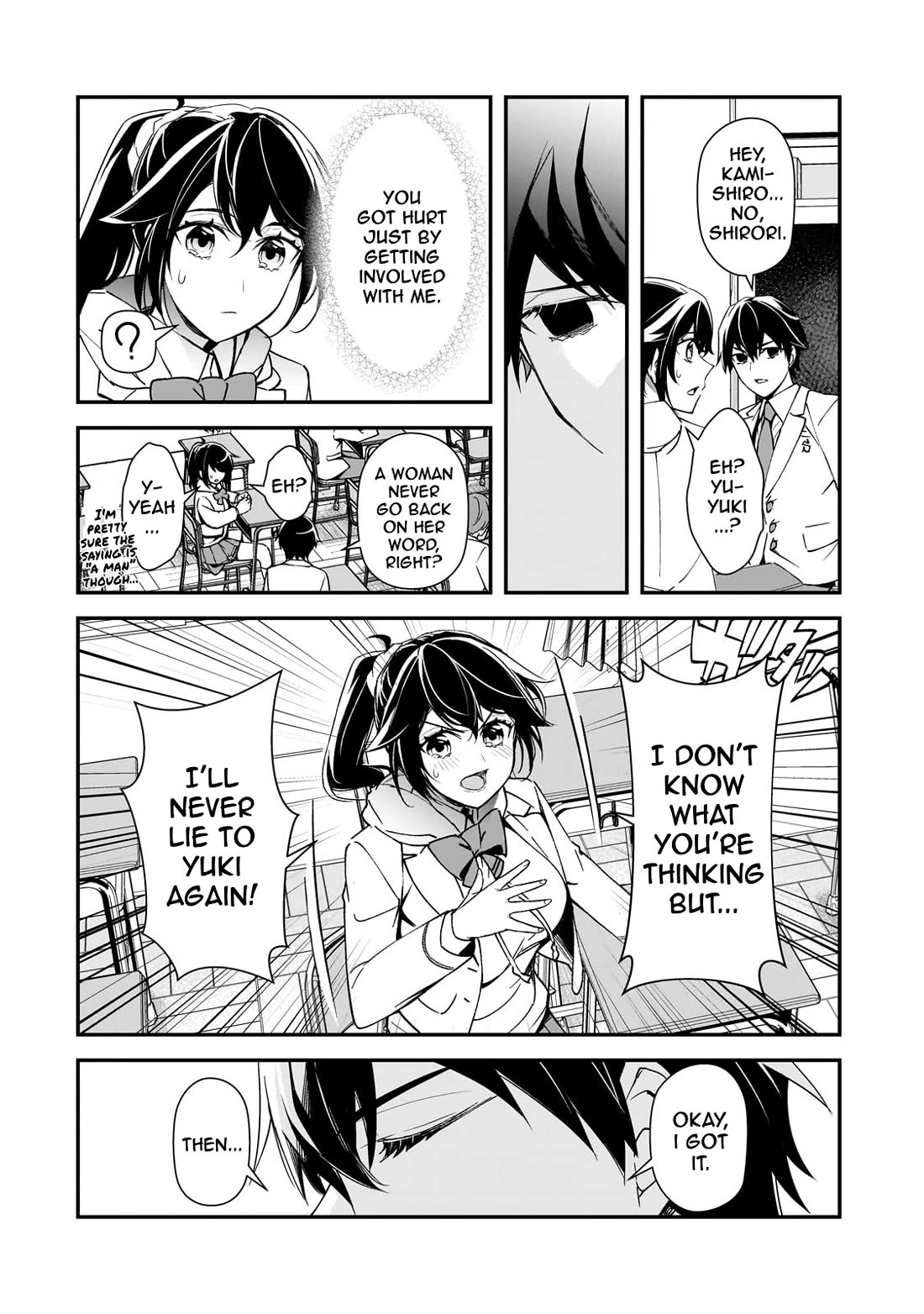 The Girls Who Traumatized Me Keep Glancing at Me, but Alas, It’s Too Late chapter 15 page 44