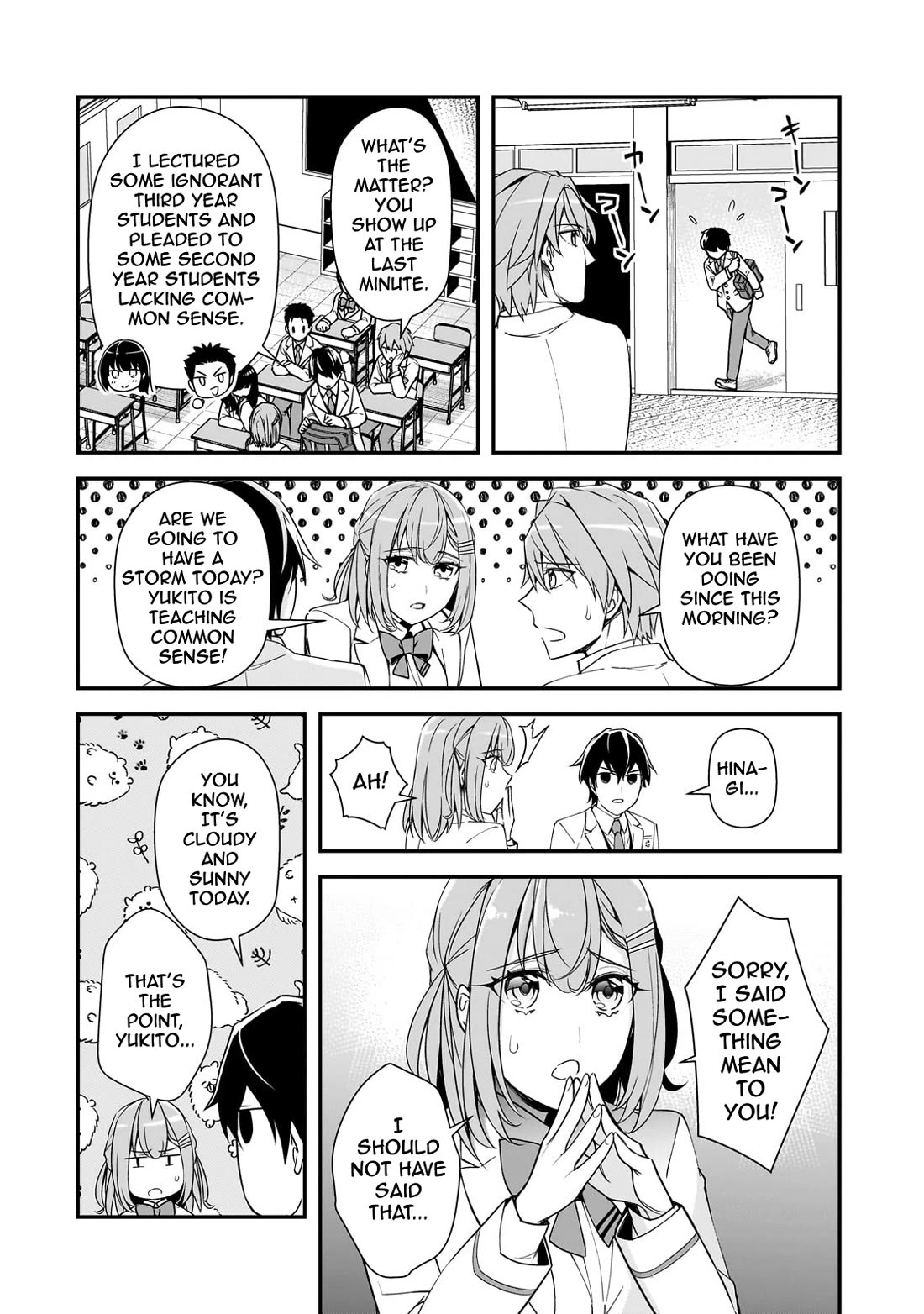 The Girls Who Traumatized Me Keep Glancing at Me, but Alas, It’s Too Late chapter 16 page 10