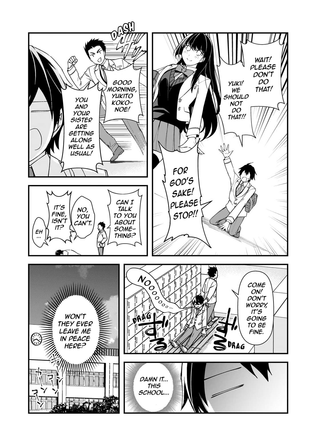 The Girls Who Traumatized Me Keep Glancing at Me, but Alas, It’s Too Late chapter 16 page 9