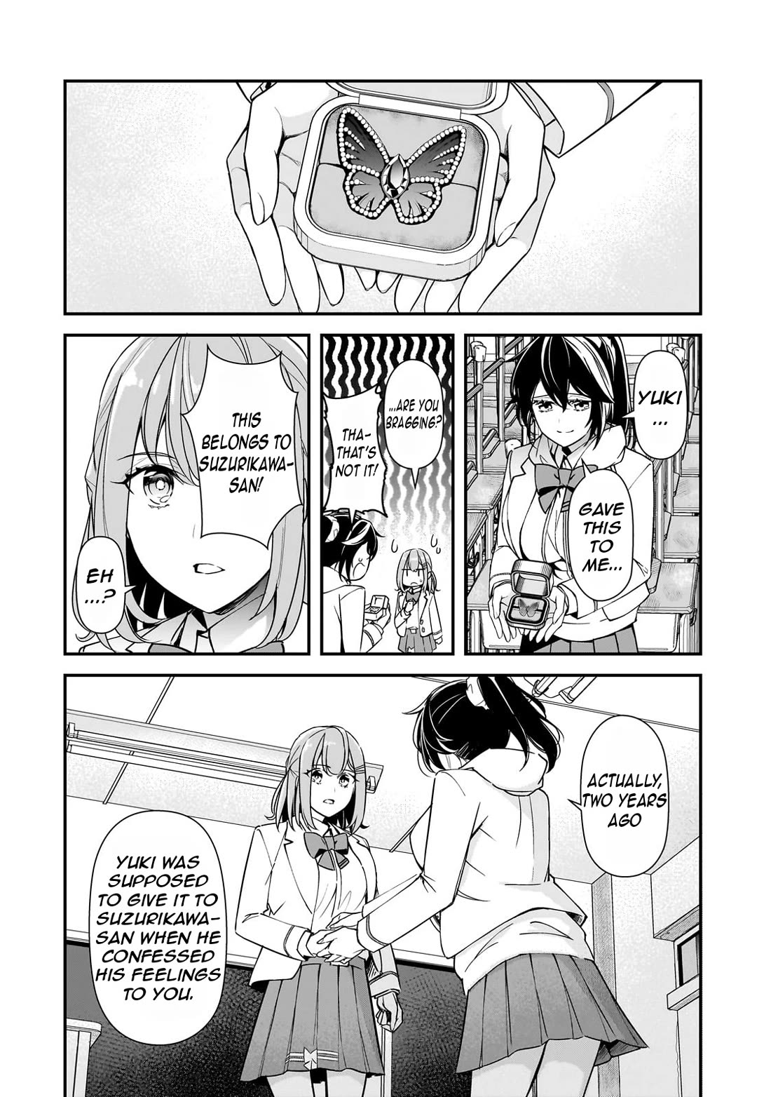 The Girls Who Traumatized Me Keep Glancing at Me, but Alas, It’s Too Late chapter 17 page 13