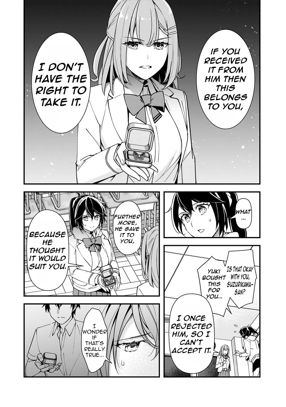 The Girls Who Traumatized Me Keep Glancing at Me, but Alas, It’s Too Late chapter 17 page 15