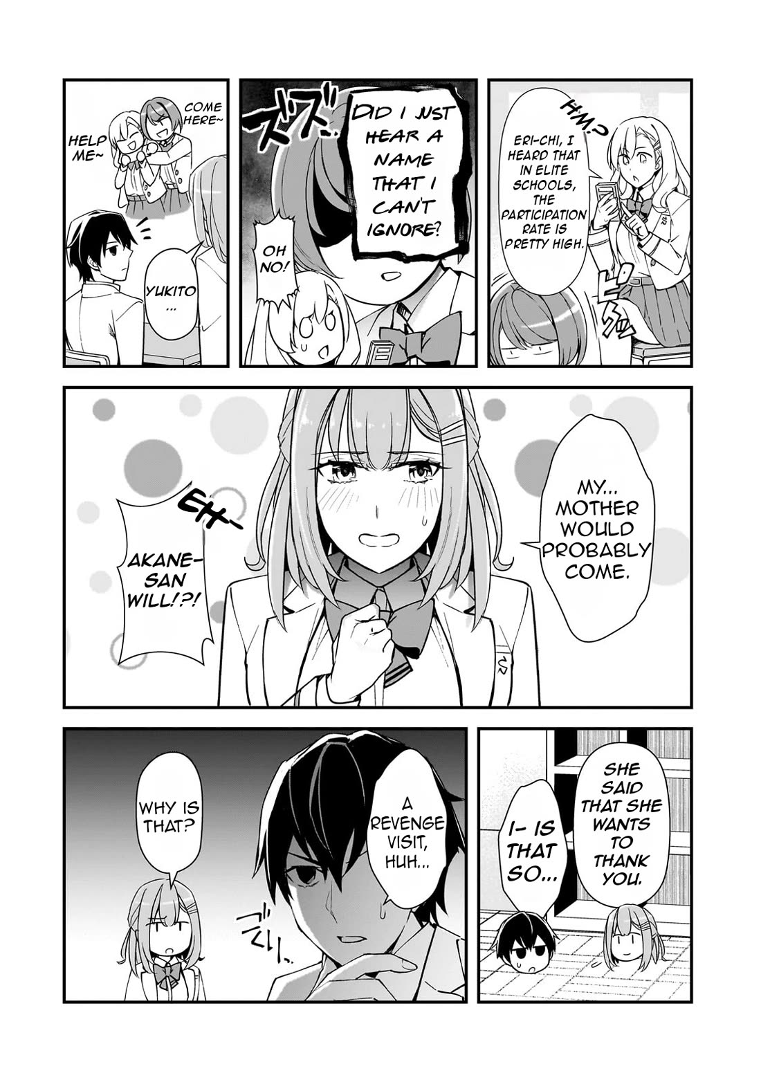 The Girls Who Traumatized Me Keep Glancing at Me, but Alas, It’s Too Late chapter 18 page 17