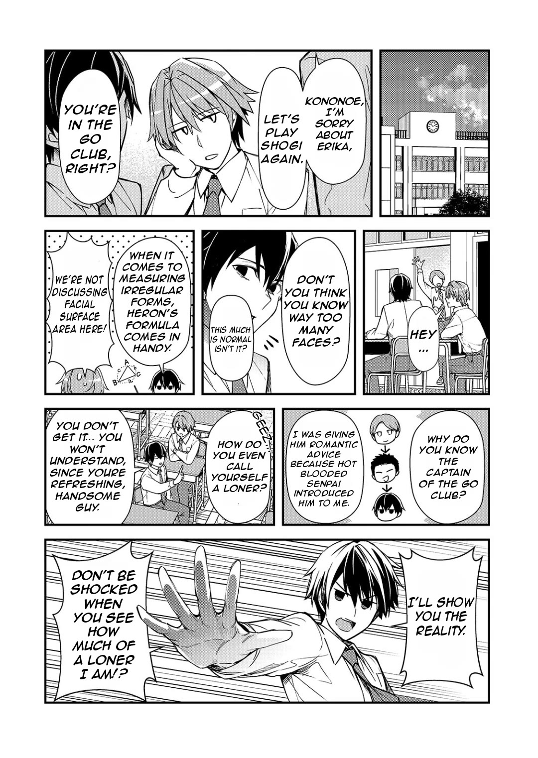 The Girls Who Traumatized Me Keep Glancing at Me, but Alas, It’s Too Late chapter 22 page 13