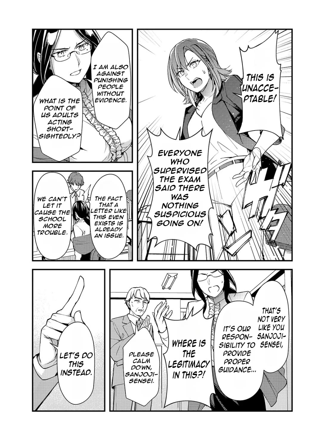 The Girls Who Traumatized Me Keep Glancing at Me, but Alas, It’s Too Late chapter 22 page 5