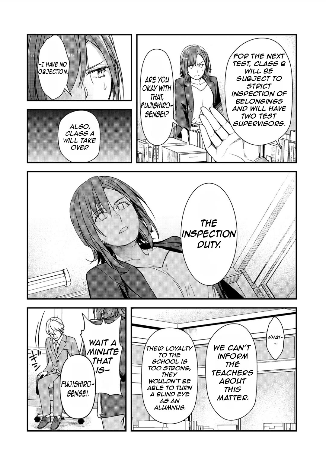 The Girls Who Traumatized Me Keep Glancing at Me, but Alas, It’s Too Late chapter 22 page 6