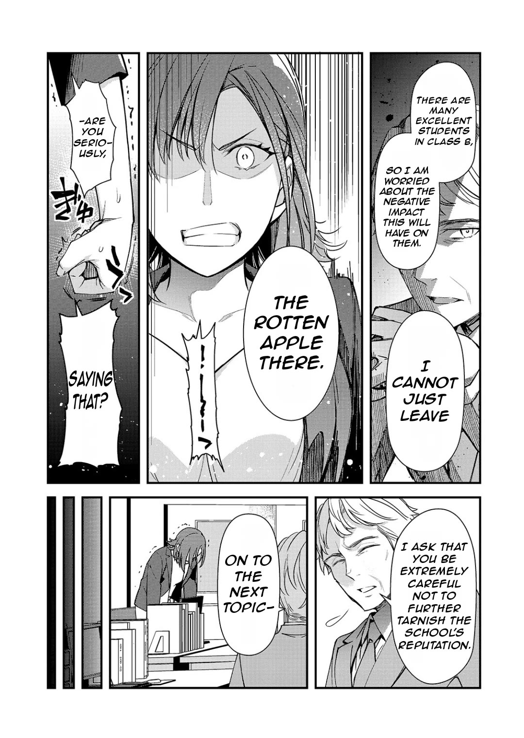 The Girls Who Traumatized Me Keep Glancing at Me, but Alas, It’s Too Late chapter 22 page 7