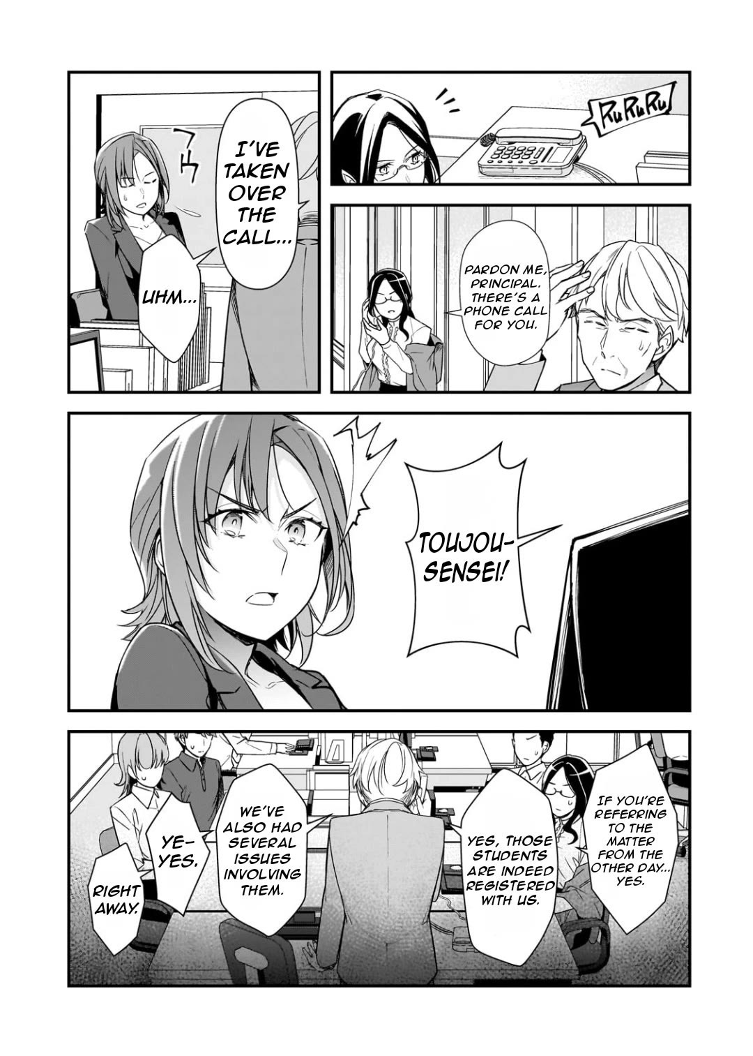 The Girls Who Traumatized Me Keep Glancing at Me, but Alas, It’s Too Late chapter 23 page 29